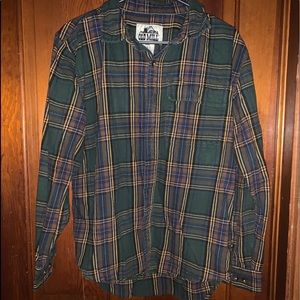 Green flannel